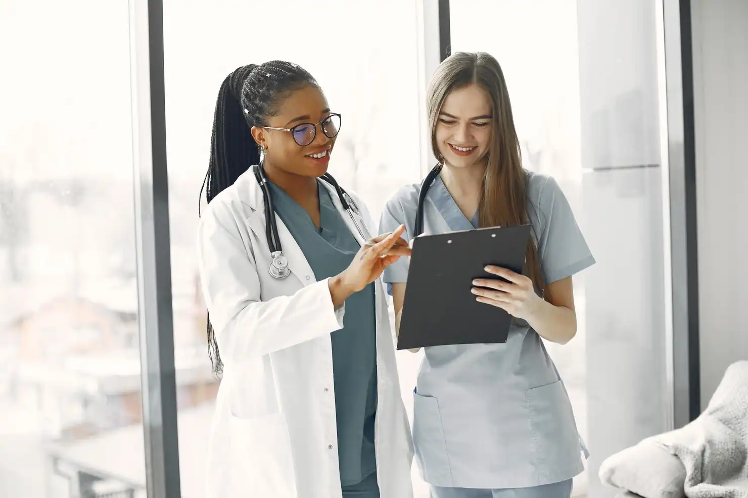 Medical students studying medicine abroad