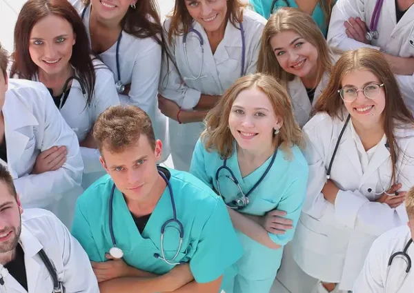 Group of medstart students